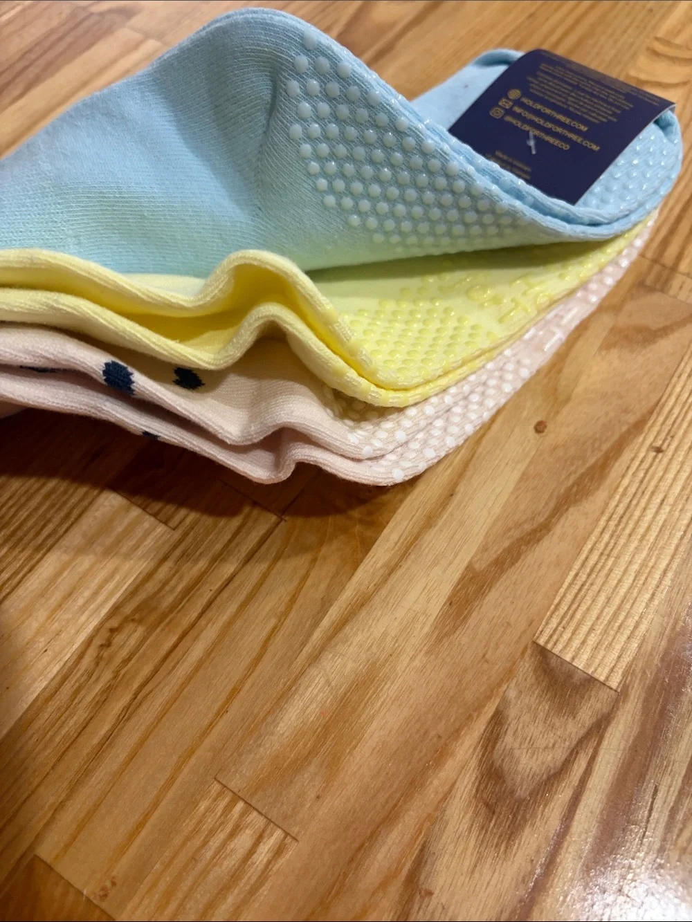 Women's ruffle pilates socks - 3 pair